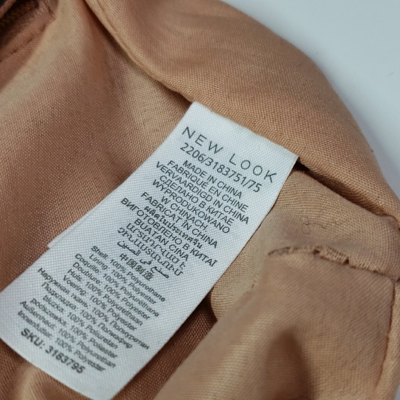 NEW LOOK safiano leather satchel shoulder bag - Picture 6 of 6